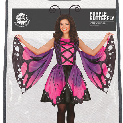 Kostium motyla Fioletowy damski motyl