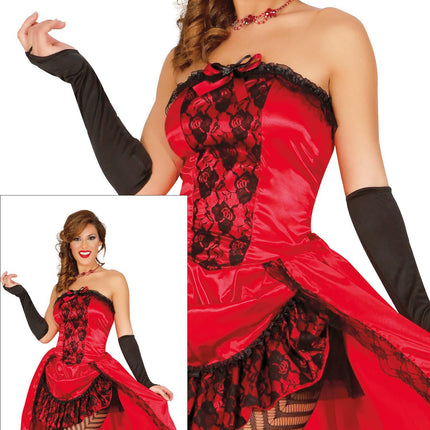 Czerwona sukienka Moulin Rouge