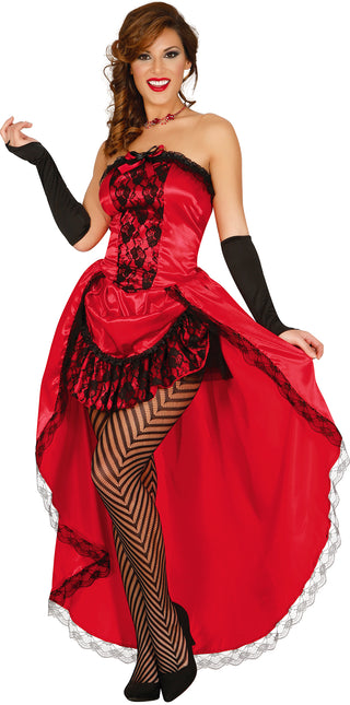 Czerwona sukienka Moulin Rouge
