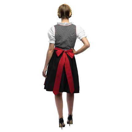 Czerwona sukienka Dirndl Oktoberfest Grey Frau