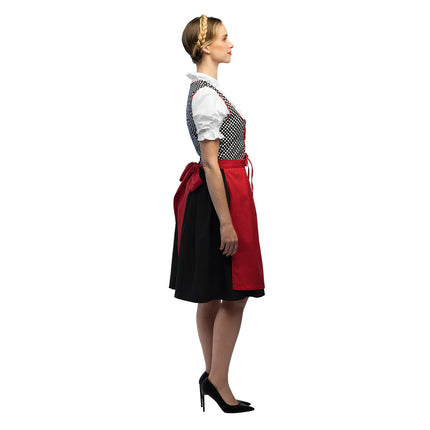 Czerwona sukienka Dirndl Oktoberfest Grey Frau