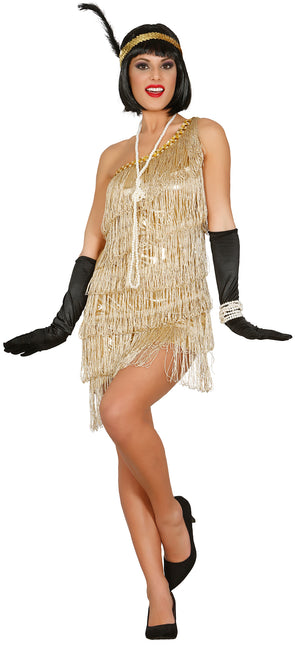 Charleston Dress Gold Ladies