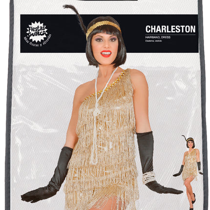 Charleston Dress Gold Ladies