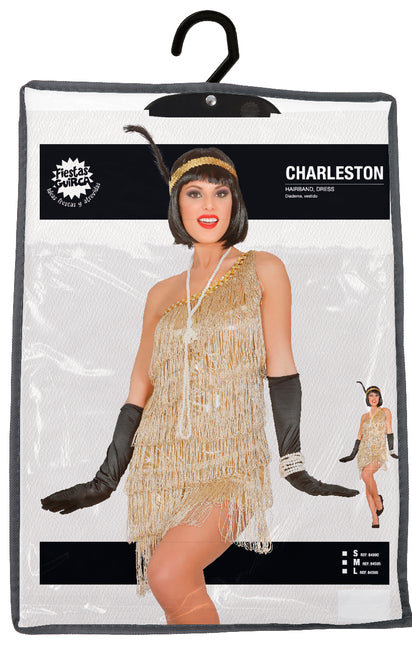 Charleston Dress Gold Ladies