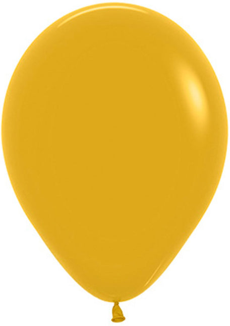 Balony Musztarda 30cm 50szt