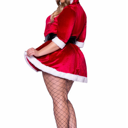 Christmas Woman Dress Red Ladies Leg Avenue