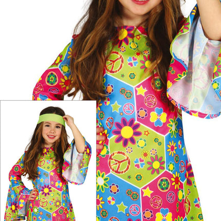 Dziewczyna w sukience hippie
