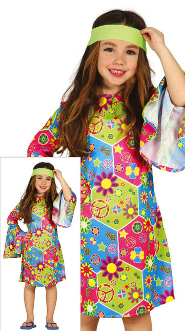 Dziewczyna w sukience hippie
