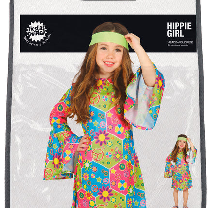 Dziewczyna w sukience hippie