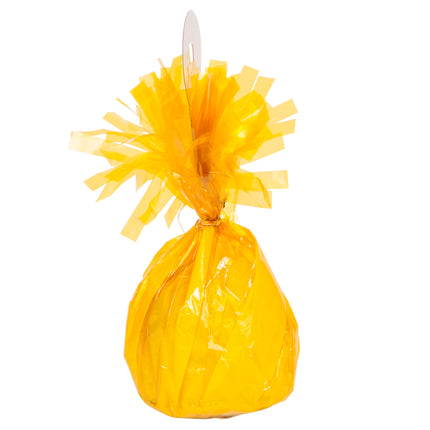 Żółty balon o wadze 21 cm