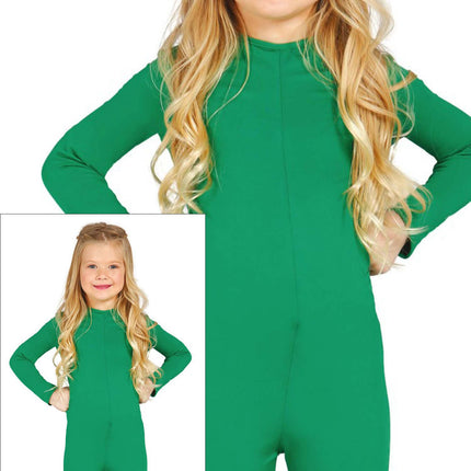 Second Skin Suit Green Child