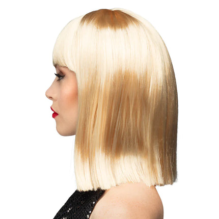 Peruka Bob długi blond