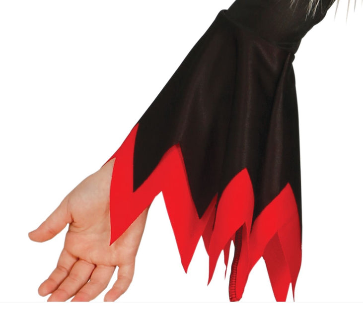 Kostium na Halloween dla dziecka Czarownica czerwony