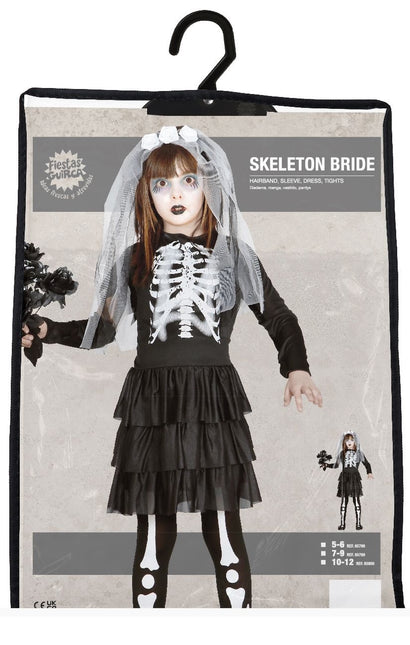 Kostium na Halloween dla dziecka Szkielet