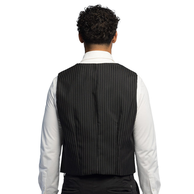 Gilet Pinstripe czarny (L/XL)