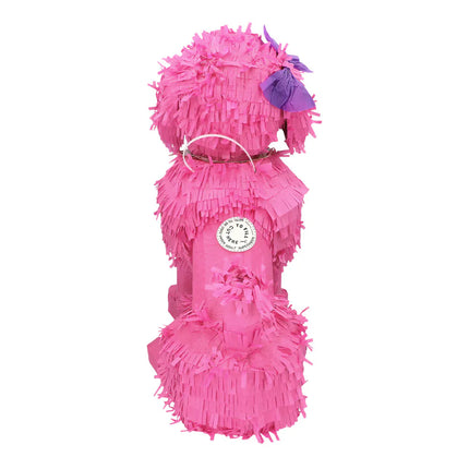 Piñata „Różowy pudel” (45 x 24 x 38 cm)