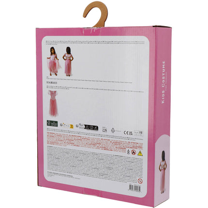 <tc>Folat</tc> Różowa sukienka księżniczki dla dziewczynki