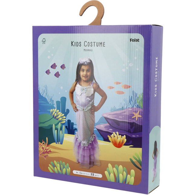 <tc>Folat</tc> Sukienka syrenka z diademem dla dziewczynki