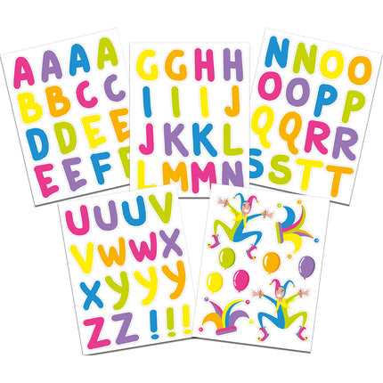 Naklejki na okno DIY Harlequin wielokolorowe