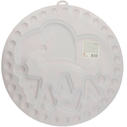 Tabliczka na drzwi 3D "Alaaf" wielokolorowa - 58 cm