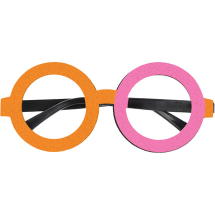 Okulary Colorblock Orange/Pink