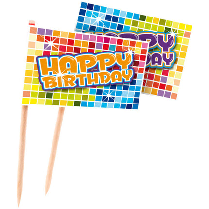 Klocki urodzinowe Prickers - 24 sztuki