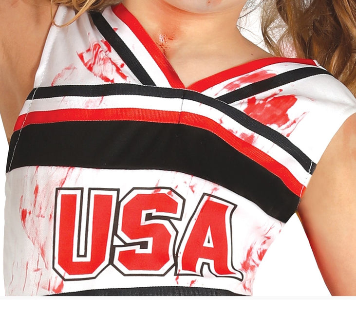 Cheerleaderka w kostiumie