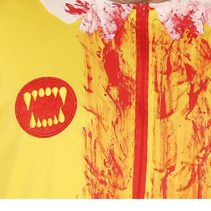 Kostium Zombie Clown na Halloween męski L