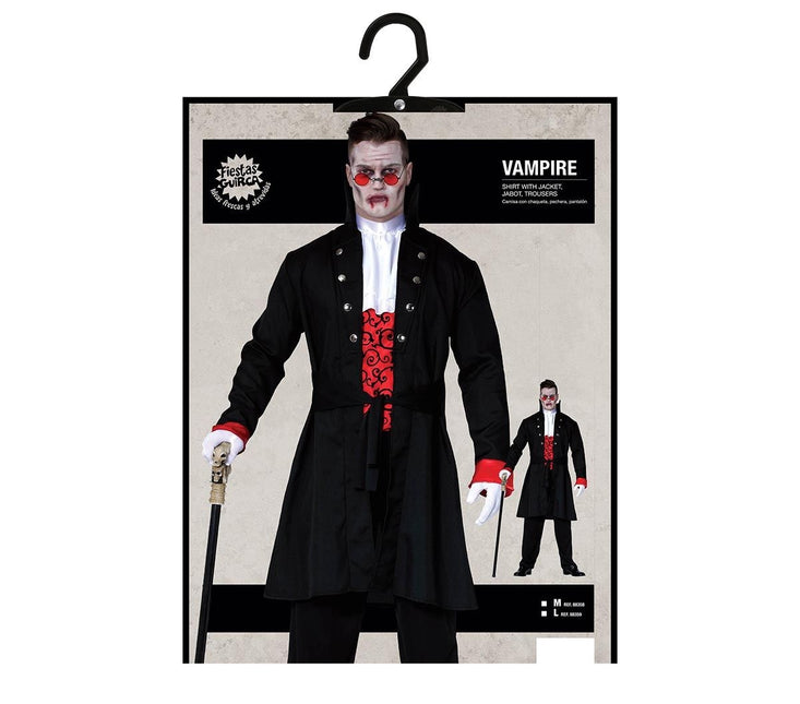 Kostium wampira na Halloween dla mężczyzn