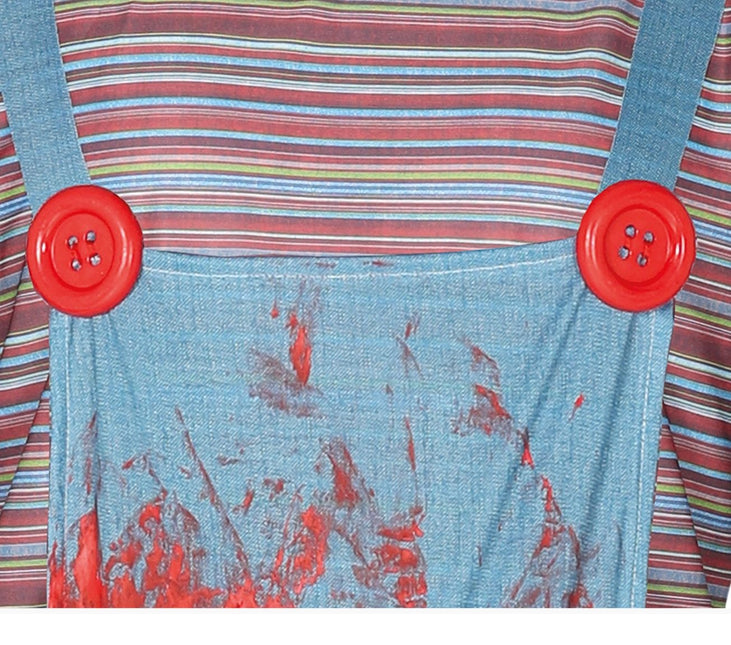 Kostium Chucky na Halloween dla mężczyzn