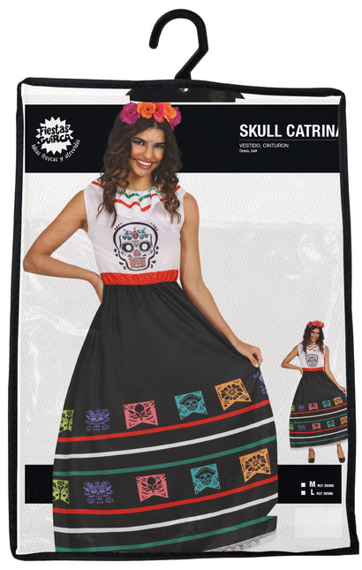 Dia De Los Muertos Dress Ladies Skull