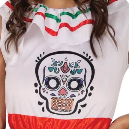 Dia De Los Muertos Dress Ladies Skull