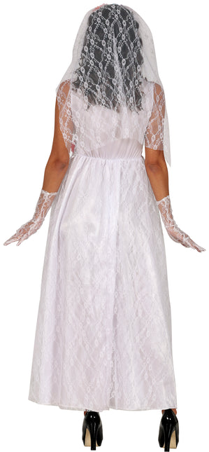 Sukienka Dia De Los Muertos White Ladies Bride