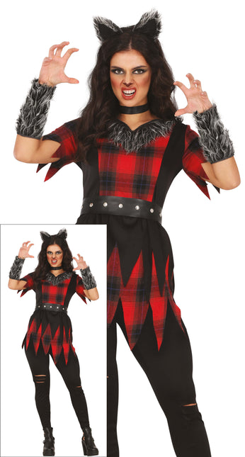 Kostium damski wilkołak na Halloween