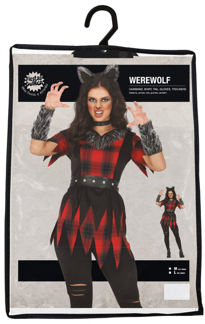 Kostium damski wilkołak na Halloween