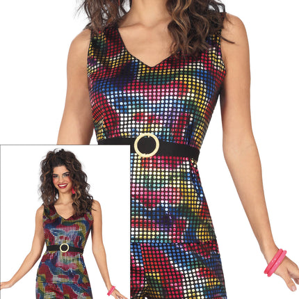 Kombinezon dyskotekowy damski 3-częściowy