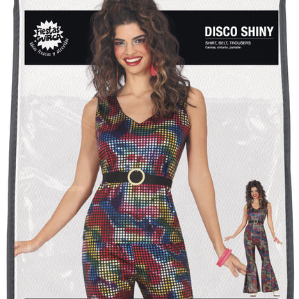 Kombinezon dyskotekowy damski 3-częściowy