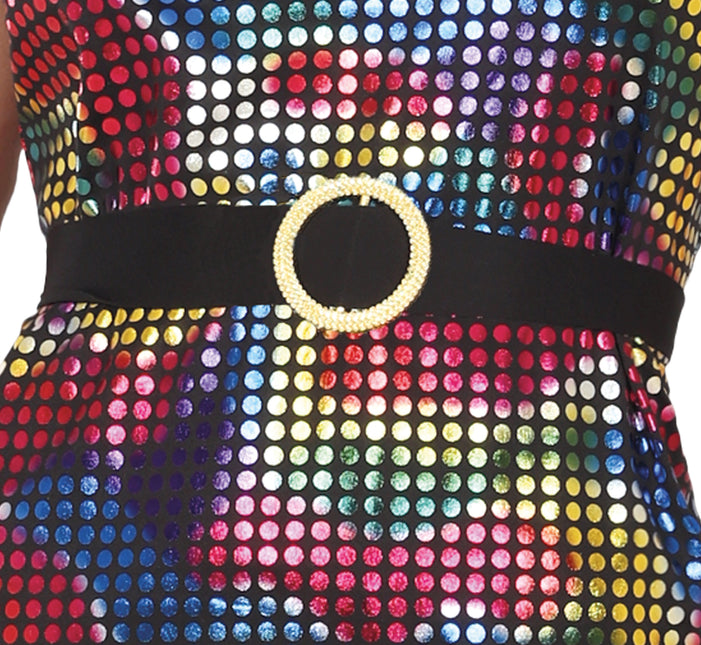 Kombinezon dyskotekowy damski 3-częściowy