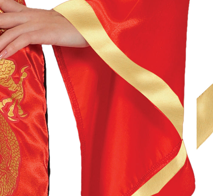 Kostium chiński damski 2-częściowy