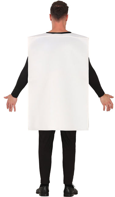 Alkomat w policyjnym kombinezonie