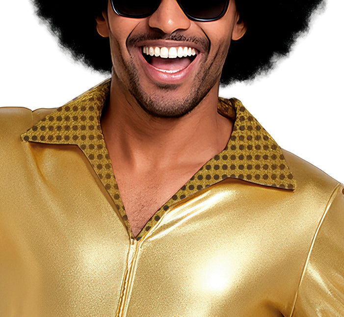 Męski kombinezon w stylu disco