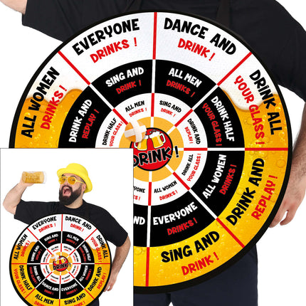 Męski kostium do gry w picie