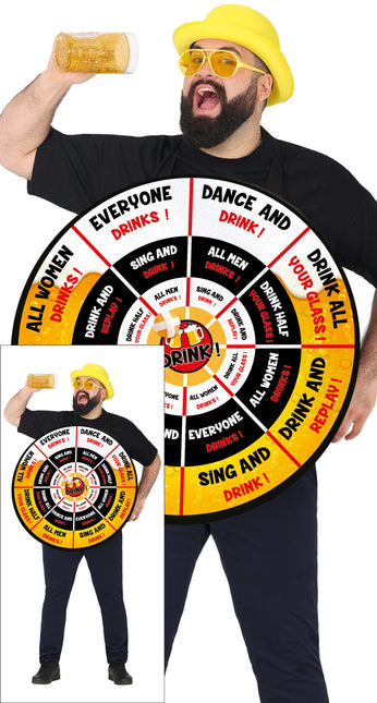 Męski kostium do gry w picie