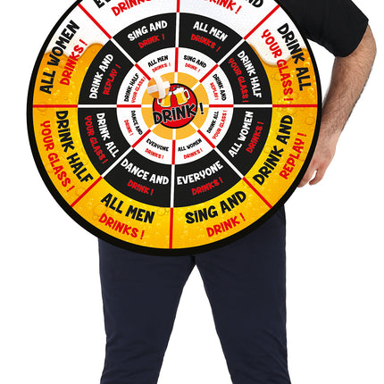 Męski kostium do gry w picie