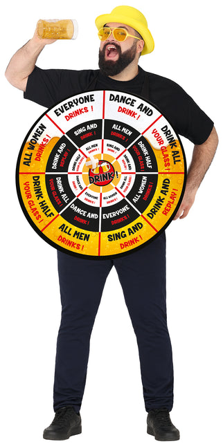 Męski kostium do gry w picie