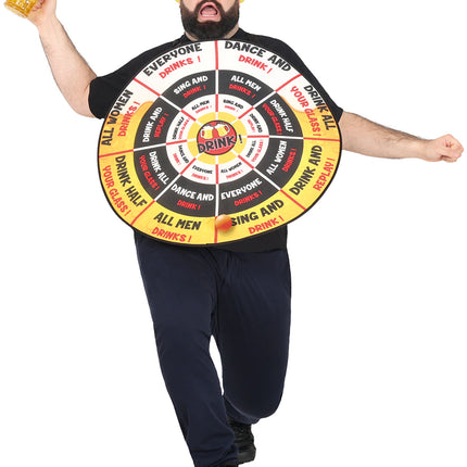 Męski kostium do gry w picie