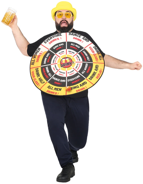 Męski kostium do gry w picie