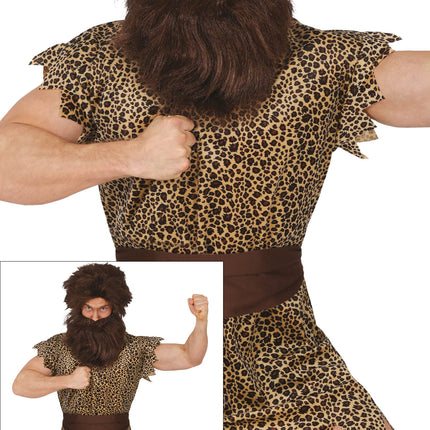 Penis w kostiumie jaskiniowca