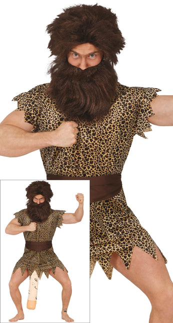 Penis w kostiumie jaskiniowca