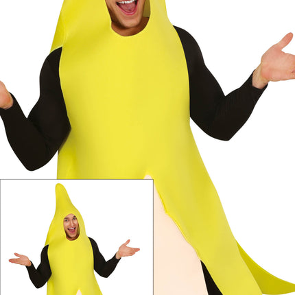 Bananowy kombinezon z penisem